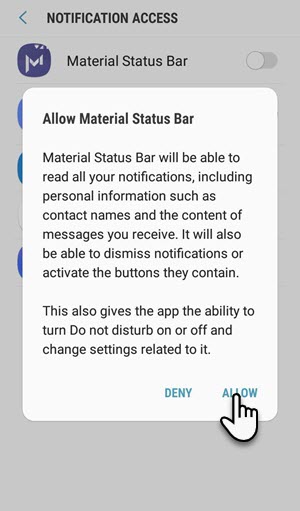 Material Status Bar Apk install Step-11