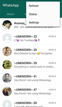 Find Unknown Whatsapp Number 