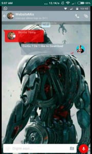 Age of Ultron GBwhatsapp Themes