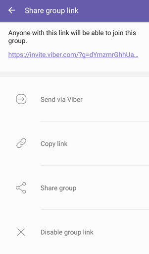 Viber group link