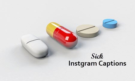 sick Instagram captions