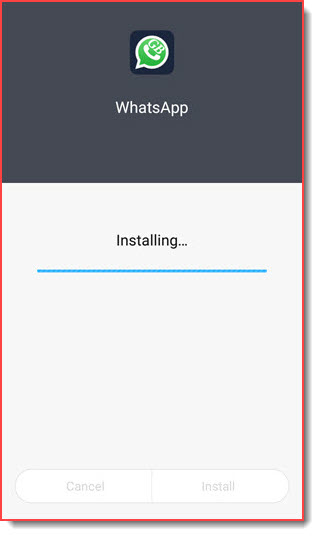 GB-Whatsapp-Install