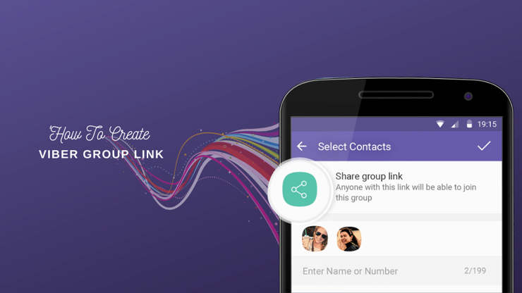 Create Viber Group Invite/join link