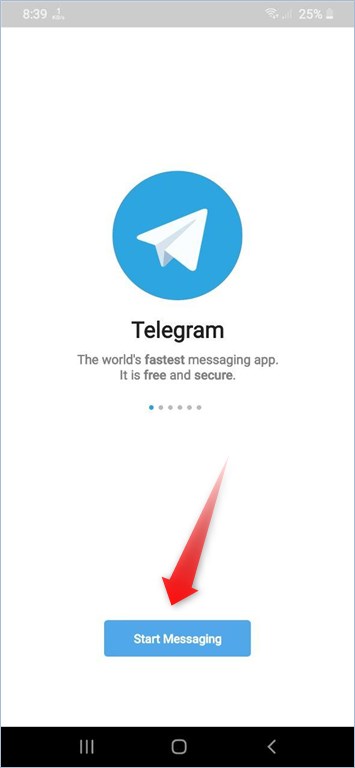 How To Create a Telegram Account 1